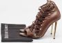 Tom Ford Pre-owned Leather boots Brown Dames - Thumbnail 9