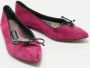 Tom Ford Pre-owned Leather flats Purple Dames - Thumbnail 4