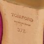 Tom Ford Pre-owned Leather flats Purple Dames - Thumbnail 8