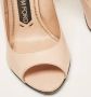 Tom Ford Pre-owned Leather heels Beige Dames - Thumbnail 7