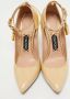 Tom Ford Pre-owned Leather heels Beige Dames - Thumbnail 3