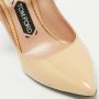 Tom Ford Pre-owned Leather heels Beige Dames - Thumbnail 8