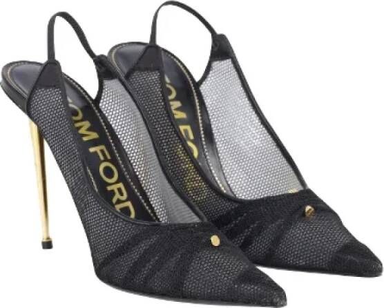 Tom Ford Pre-owned Leather heels Black Dames