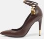 Tom Ford Pre-owned Leather heels Brown Dames - Thumbnail 2