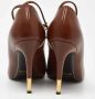 Tom Ford Pre-owned Leather heels Brown Dames - Thumbnail 5