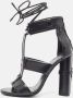 Tom Ford Pre-owned Leather sandals Black Dames - Thumbnail 2