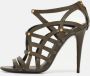 Tom Ford Pre-owned Leather sandals Green Dames - Thumbnail 2