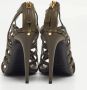 Tom Ford Pre-owned Leather sandals Green Dames - Thumbnail 5