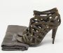 Tom Ford Pre-owned Leather sandals Green Dames - Thumbnail 9