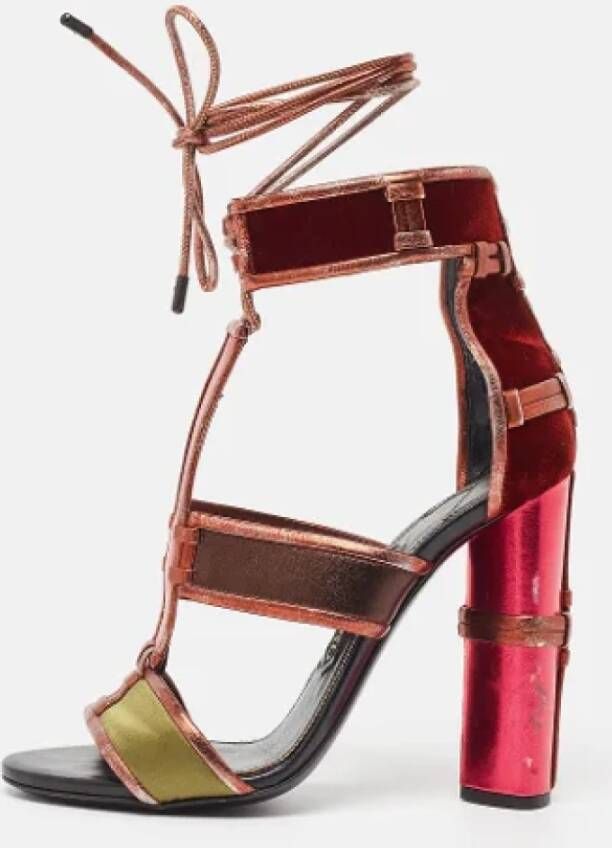 Tom Ford Pre-owned Leather sandals Multicolor Dames