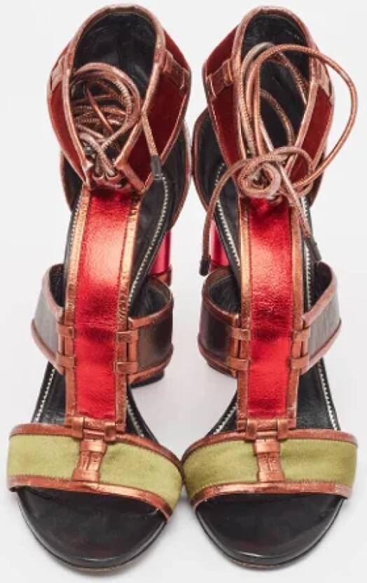 Tom Ford Pre-owned Leather sandals Multicolor Dames