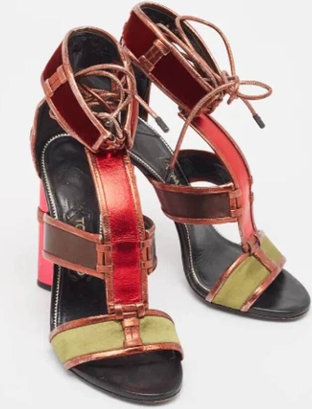 Tom Ford Pre-owned Leather sandals Multicolor Dames