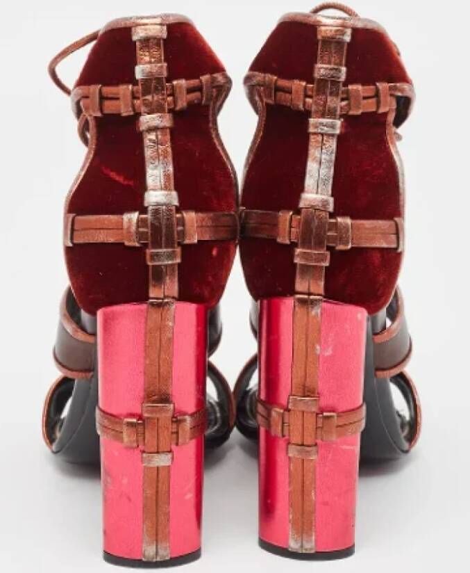 Tom Ford Pre-owned Leather sandals Multicolor Dames