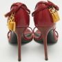 Tom Ford Pre-owned Leather sandals Red Dames - Thumbnail 5