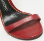 Tom Ford Pre-owned Leather sandals Red Dames - Thumbnail 7