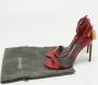 Tom Ford Pre-owned Leather sandals Red Dames - Thumbnail 9