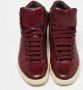 Tom Ford Pre-owned Leather sneakers Red Dames - Thumbnail 3