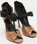 Tom Ford Pre-owned Satin heels Yellow Dames - Thumbnail 5