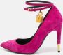 Tom Ford Pre-owned Suede heels Purple Dames - Thumbnail 2