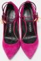 Tom Ford Pre-owned Suede heels Purple Dames - Thumbnail 3