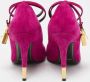 Tom Ford Pre-owned Suede heels Purple Dames - Thumbnail 5