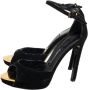 Tom Ford Pre-owned Suede sandals Black Dames - Thumbnail 3
