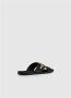 Tom Ford Zwarte Instap Sandalen met Gouden T Hardware Black Heren - Thumbnail 16