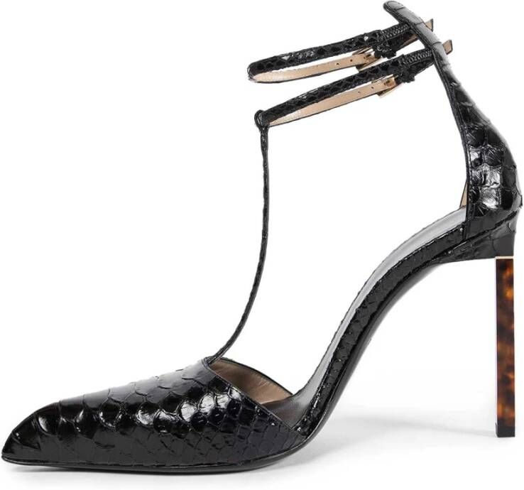 Tom Ford Python T-Strap Pump