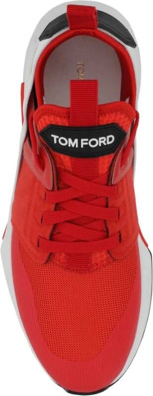 Tom Ford Rode Jago sneakers Rood Heren