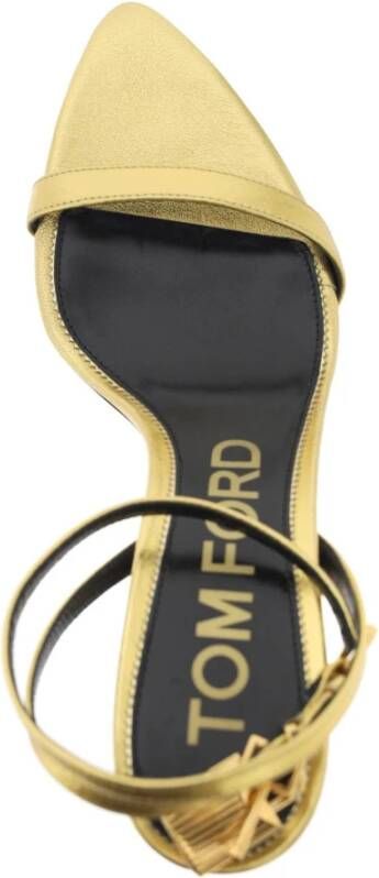 Tom Ford Sandals Yellow Dames