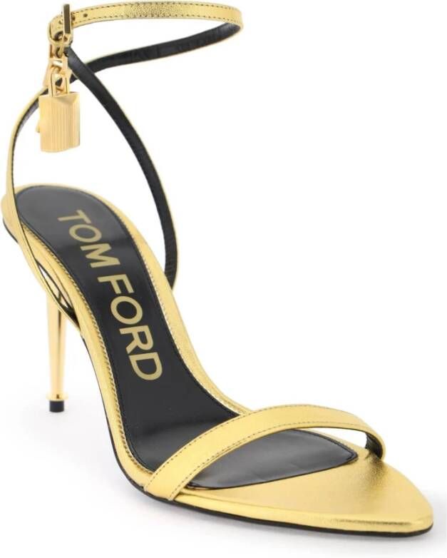 Tom Ford Sandals Yellow Dames