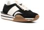 Tom Ford Sneaker met panelen en logo print Multicolor Heren - Thumbnail 3