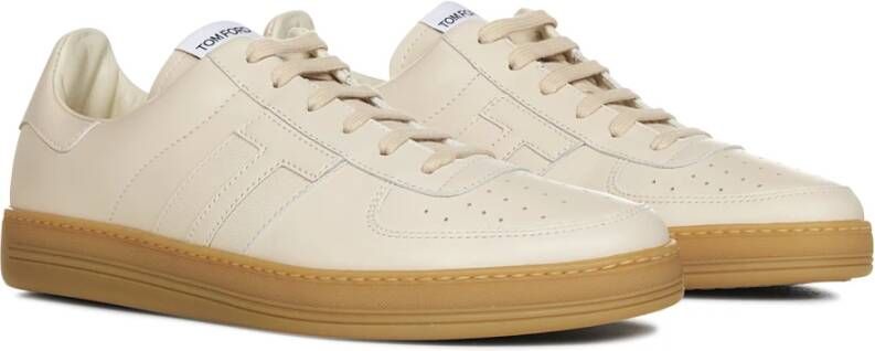 Tom Ford Comfort Blend Sneakers Beige Heren