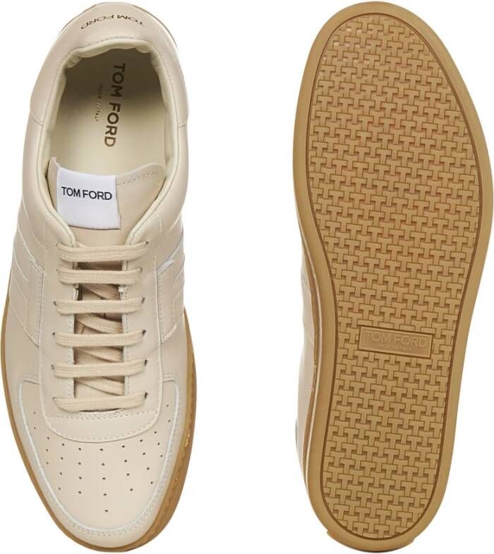 Tom Ford Comfort Blend Sneakers Beige Heren