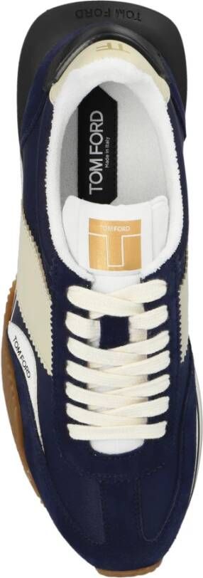 Tom Ford Sneakers James Blue Heren