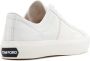 Tom Ford Witte en Beige Kalfsleren Lage Sneakers Wit Heren - Thumbnail 6