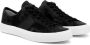 Tom Ford Zwarte Suède Lage Sneakers met Leren Details Black Heren - Thumbnail 2