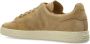 Tom Ford Beige Sneakers Luxe Geperforeerd T-logo Beige Heren - Thumbnail 9
