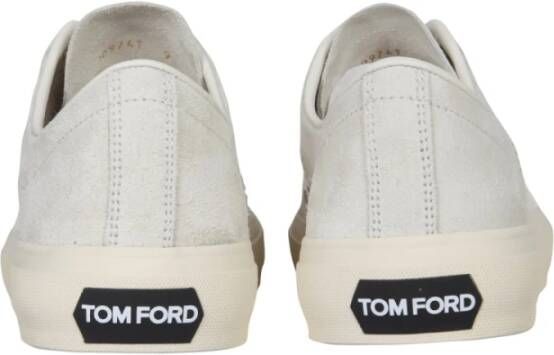 Tom Ford Suède sneakers Wit Heren