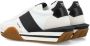 Tom Ford Leren lage sneakers met contrasterende inzetstukken Multicolor Heren - Thumbnail 12