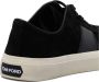 Tom Ford Zwarte Suède Lage Sneakers met Leren Details Black Heren - Thumbnail 5