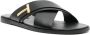 Tom Ford Zwarte Instap Sandalen met Gouden T Hardware Black Heren - Thumbnail 3