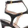 Tom Ford Zwarte Krokodilreliëf Leren Sandalen - Thumbnail 2