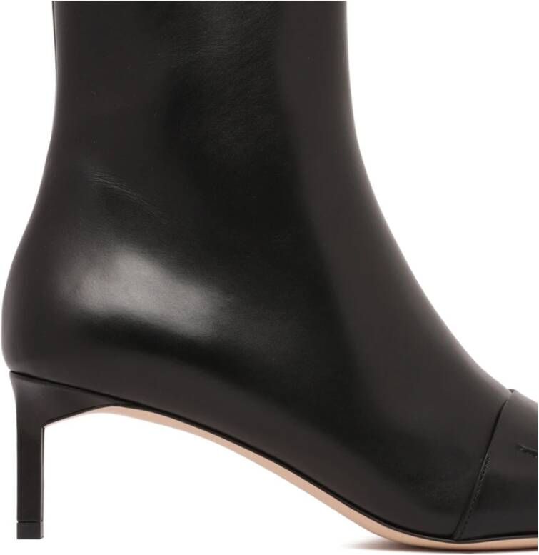 Tom Ford Zwarte leren Eva enkellaarsjes