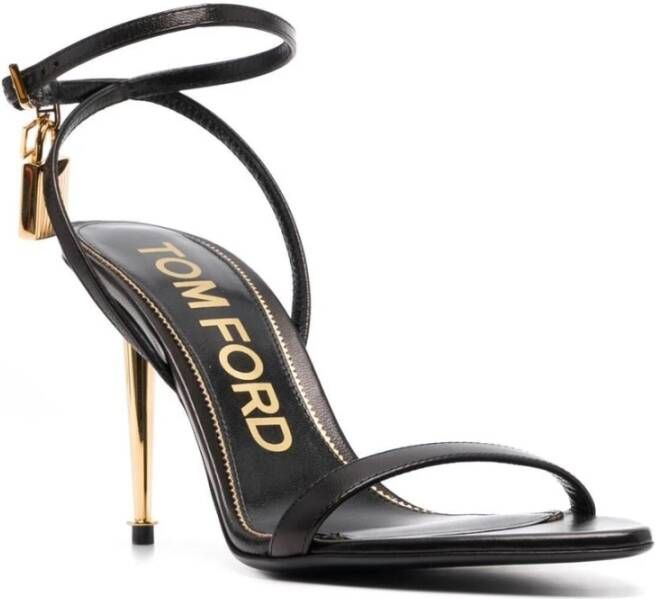 Tom Ford Zwarte Sandalen Elegante Stijl
