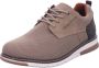 Tom Tailor Casual veterschoenen in beige - Thumbnail 3