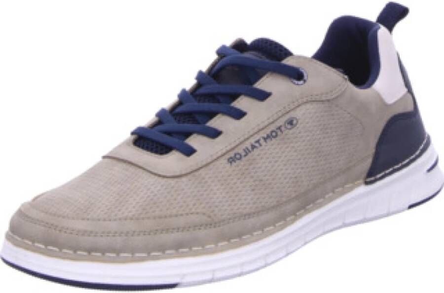 Tom Tailor Casual Veterschoenen in Grijs
