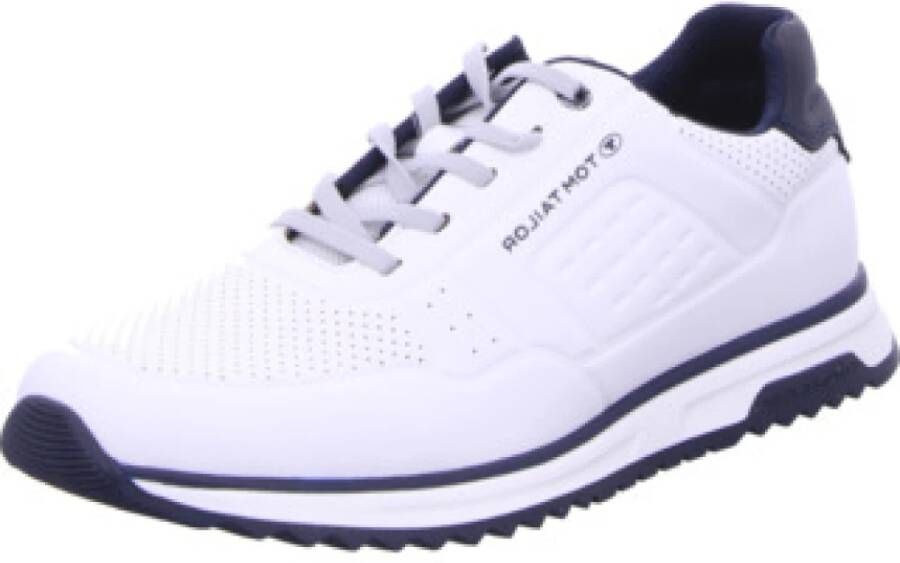 Tom Tailor Casual Veterschoenen in Wit