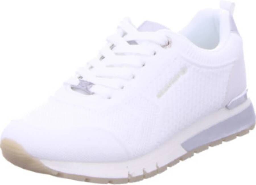 Tom Tailor Comfort Veterschoenen voor Dames in het wit