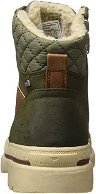 Tom Tailor Khaki Veterlaarschoenen